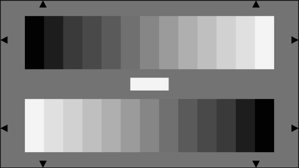 TE223 A Gray Scale Test Chart Reflectance
